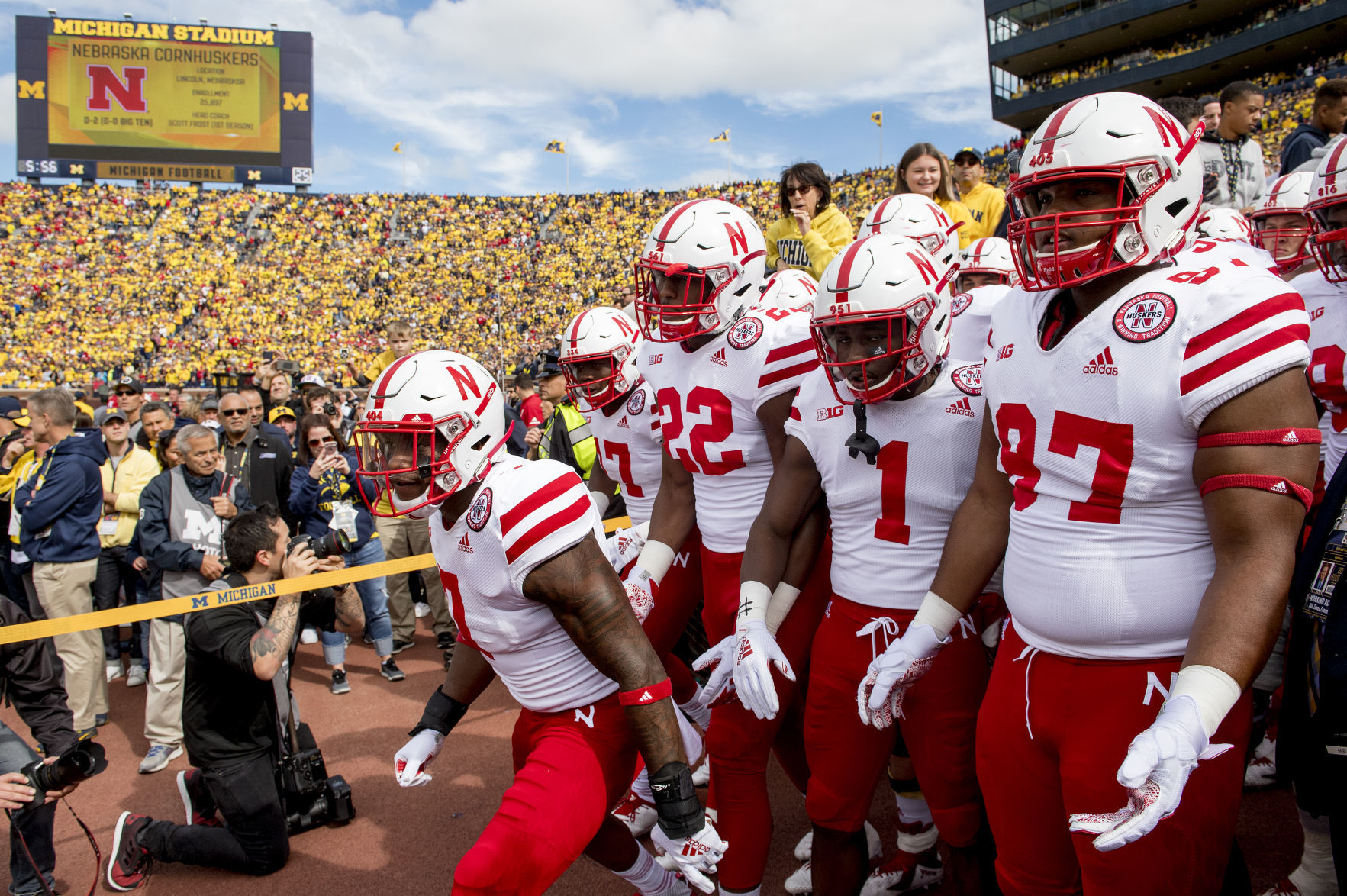 Nebraska vs. Michigan, college football, 9.22.18
